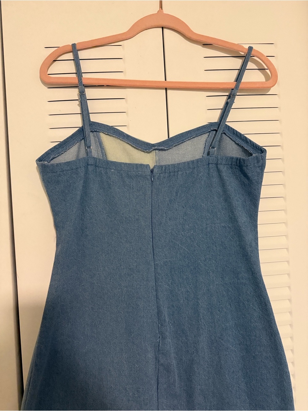 Altar'd State Multi-Blue Panel Mini Dress - Picture 3 of 5